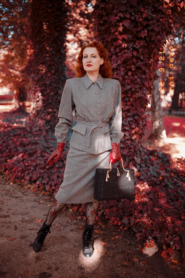 1940s Fashion - The Winter Dress and Coat of 1941 - Glamour Daze