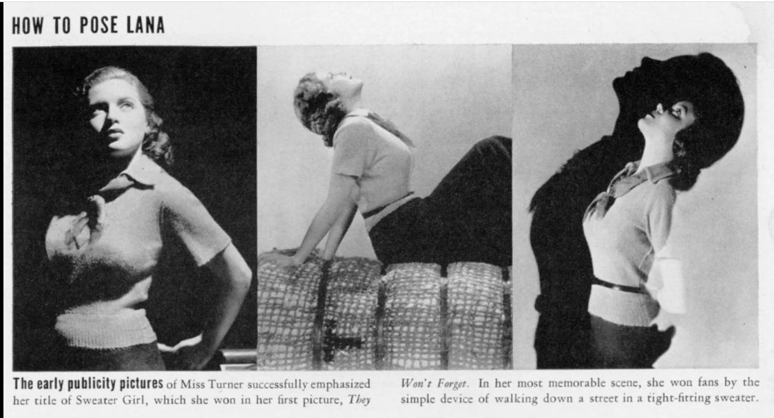 A Photo History Of The Sweater Girl