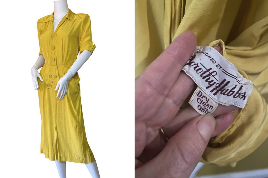 I.D. Help please! My initial guess is late 30s or early 1940s however, the talon  zipper has me stumped. Thoughts? : r/VintageFashion